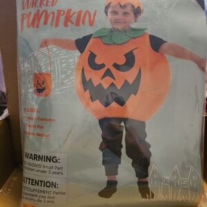 Wicked Pumpkin Kids Costume